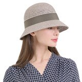 안드레아바나 여성 클로슈 햇 - 그레이