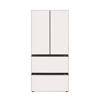 엘지 오브제 김치냉장고 491L- 글라스 베이지