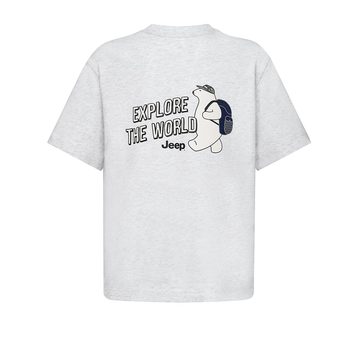 Jeep 키즈 반소매 로고 티셔츠 Jeep 키즈 반소매 로고 티셔츠