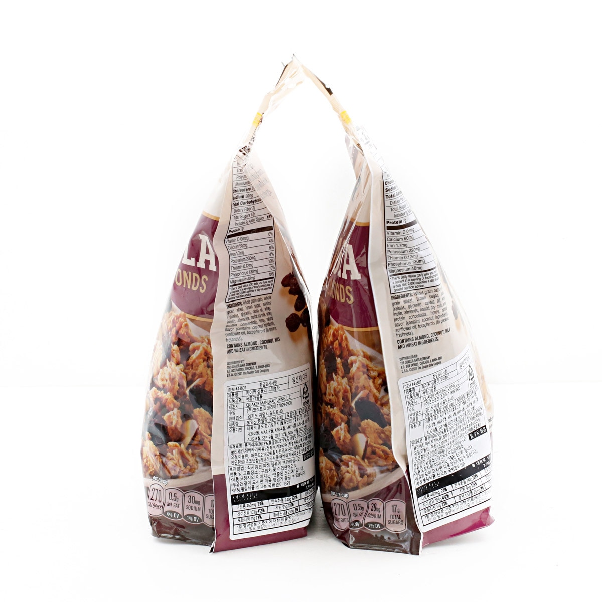 Quaker 심플리 그래놀라 978g x 2