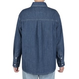 케네스콜 여성 데님 셔츠 - 다크 인디고, S 케네스콜 여성 데님 셔츠 - 다크 인디고, S