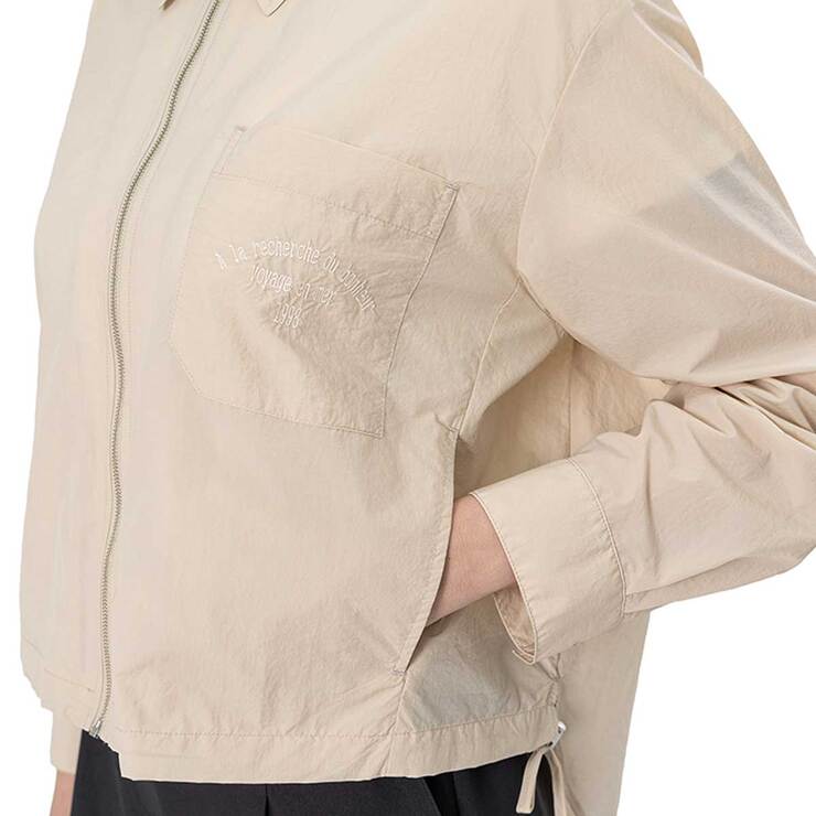 비지트 인 뉴욕 여성 셔츠형 점퍼 - 베이지