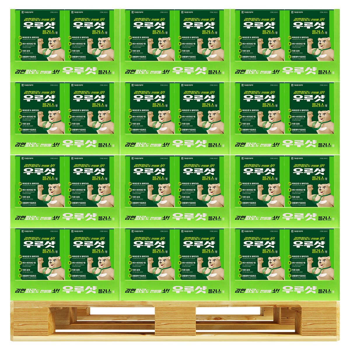 대웅제약 우루샷 플러스 80정 x 288