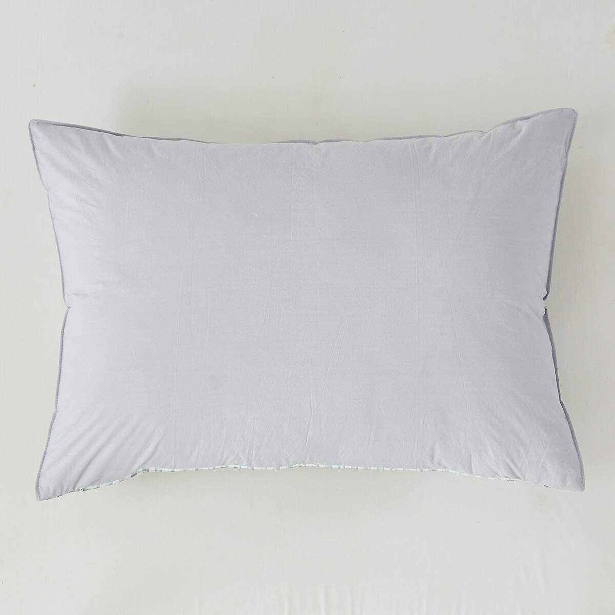 April At Home 모달 고밀도면 양면 베개커버 2P 50x70cm - 그리드(그레이)