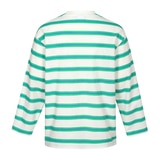휠라 키즈 스트라이프 티셔츠 - 그린, 165