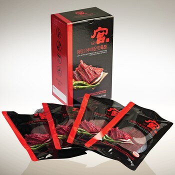 궁 청양고추 매운맛 육포 100g x 4 궁 청양고추 매운맛 육포 100g x 4