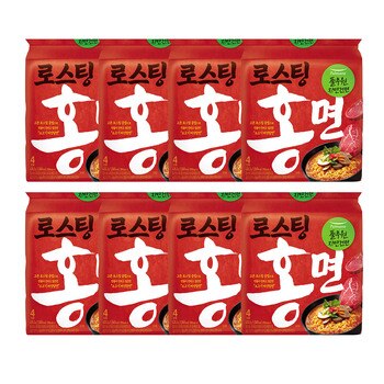 풀무원 자연은 맛있다 홍면 108.8g x 4 x 8