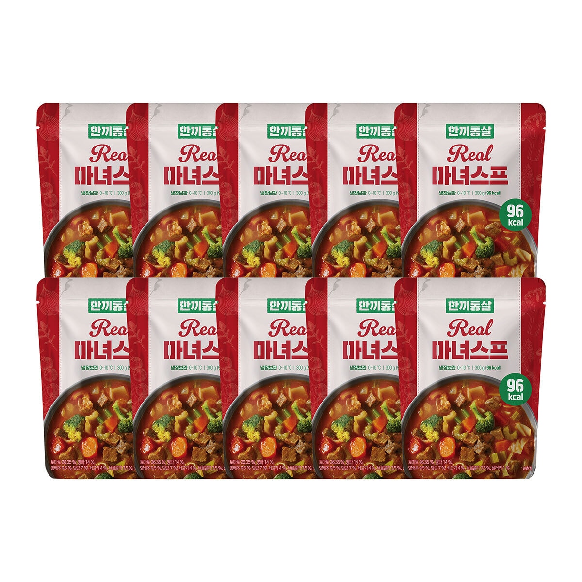 한끼통살 Real 마녀스프 300g x 10
