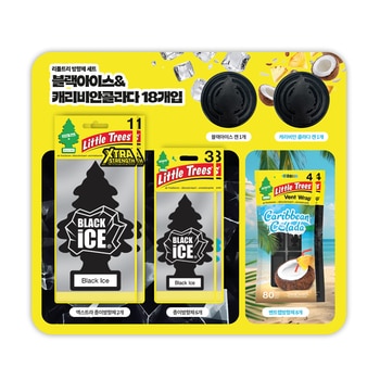 리틀트리 차량용 방향제 세트 18개