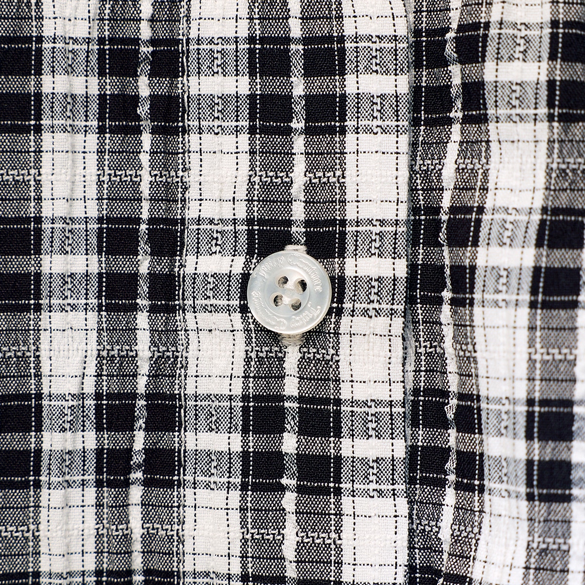 쥬시꾸뛰르 여성 체크 셔츠 - 블랙, M/L