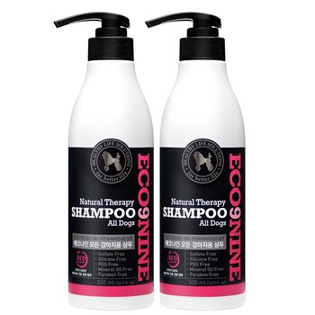 에코나인애견샴푸500ml x 2 에코나인애견샴푸500ml x 2