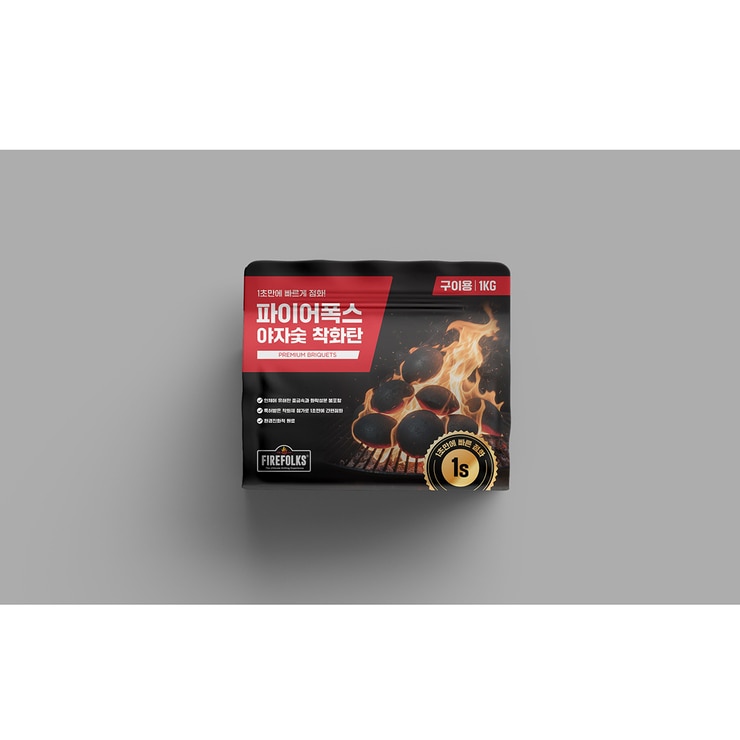 파이어폭스야자숯착화탄1kg x 5