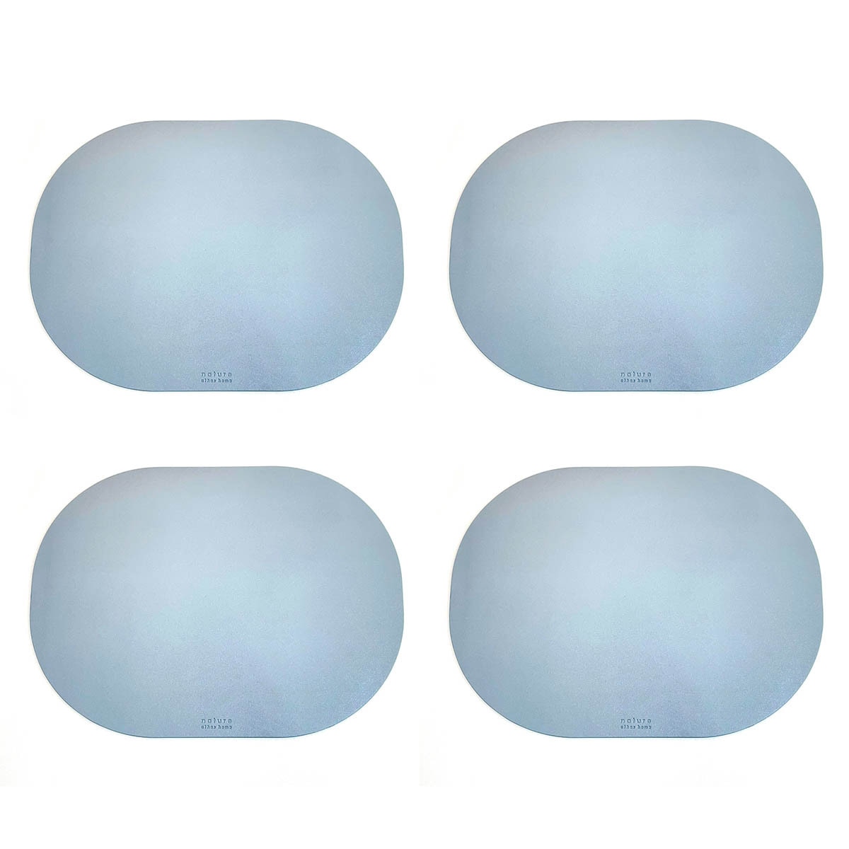 앳하스홈 인조가죽 테이블 매트 4P - 45x35cm