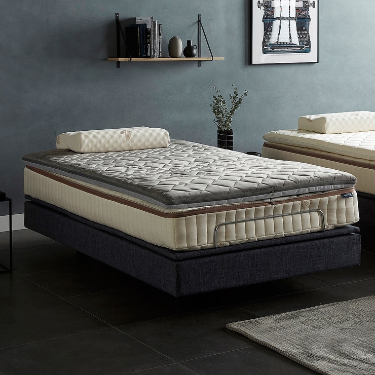 럭스나인 천연라텍스 토퍼 핫앤쿨에어 (9cm) - 슈퍼싱글