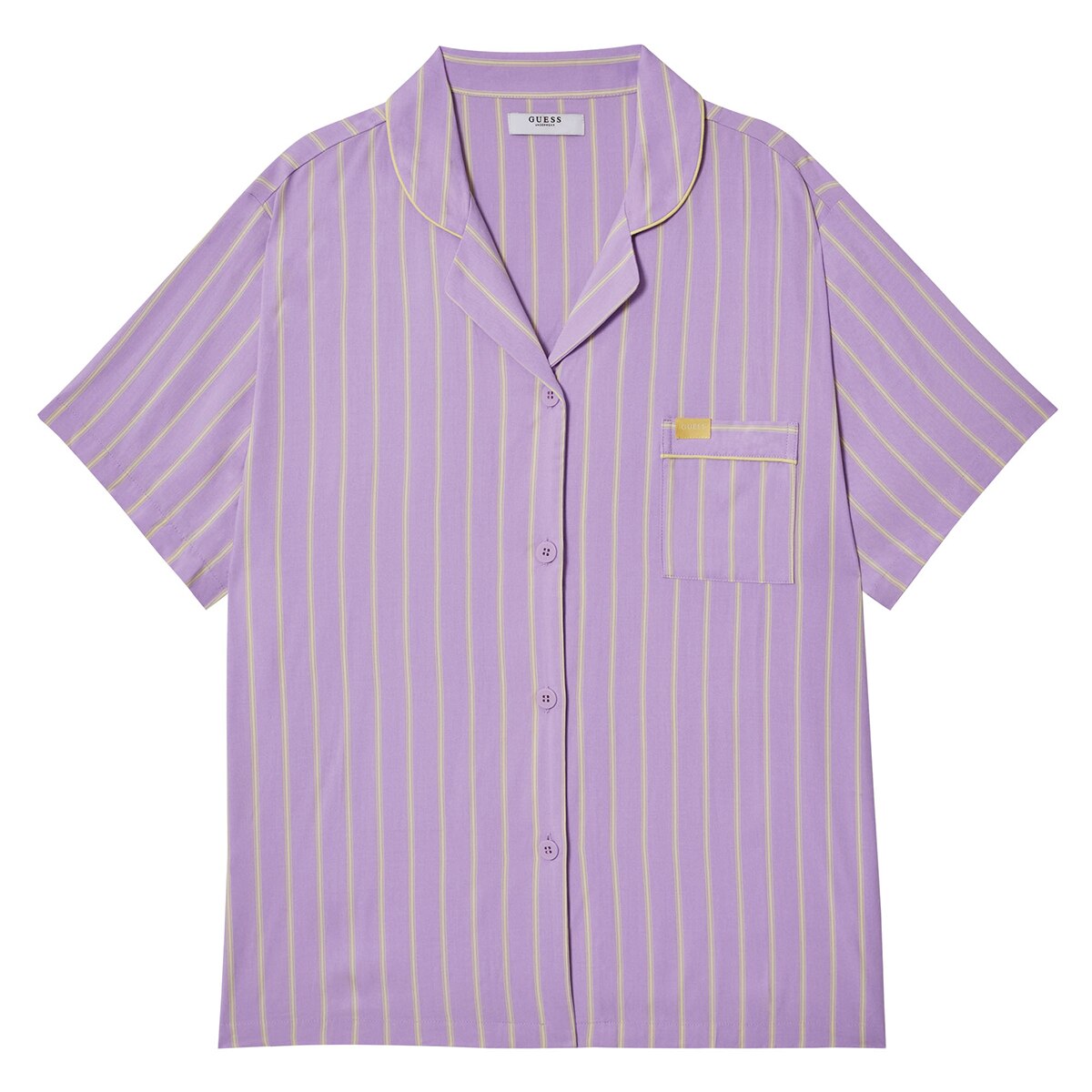 게스 여성 레이온 파자마 세트 - 라벤더, S