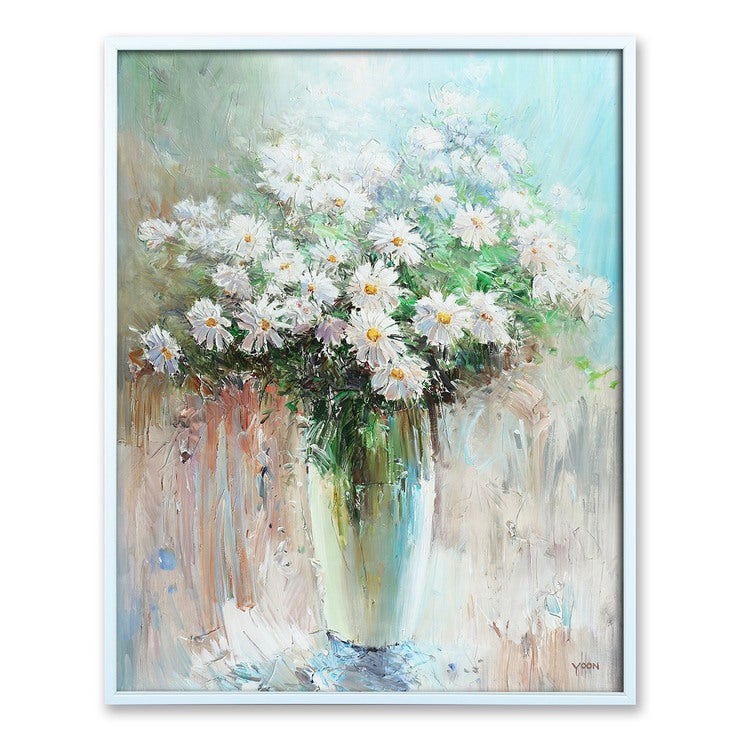 지클레 그림 액자 60x50cm - 데이지꽃 지클레 그림 액자 60x50cm - 데이지꽃