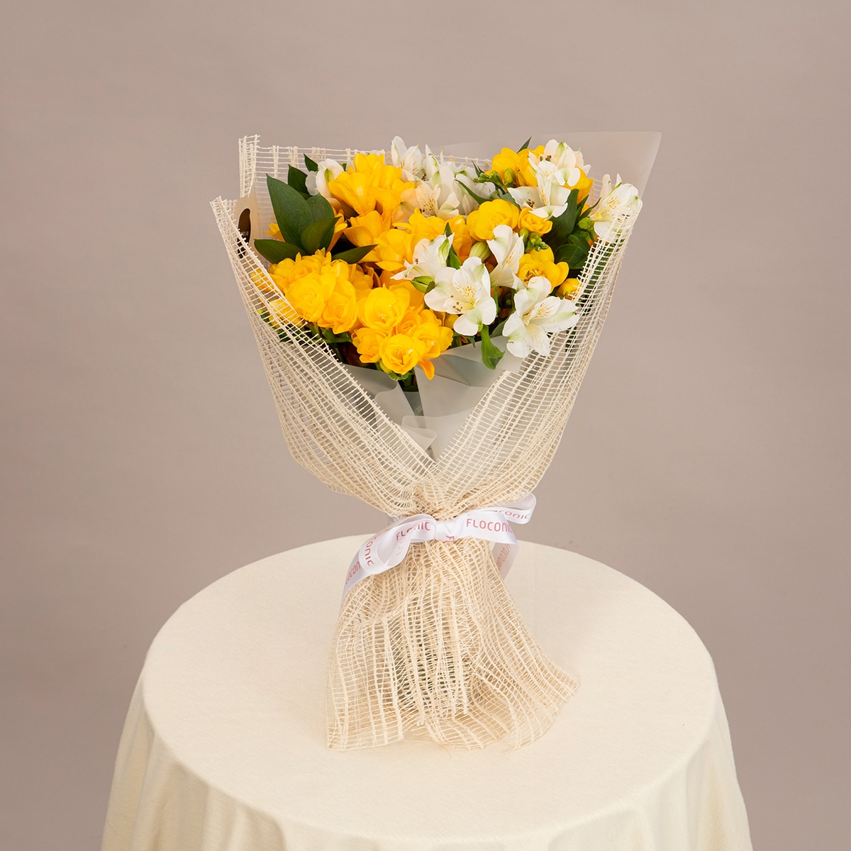 제이스플라워랩 프리지아 스프링 꽃다발