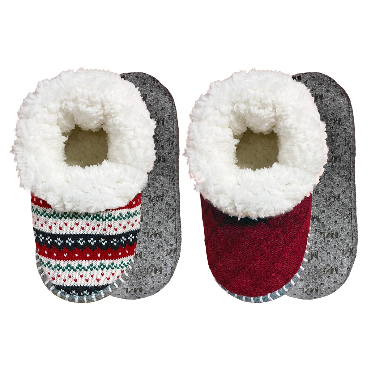 질바이질스튜어트 쉐르파 부티 덧신 2족 - B(노르딕/레드), M/L 질바이질스튜어트 쉐르파 부티 덧신 2족 - B(노르딕/레드), M/L