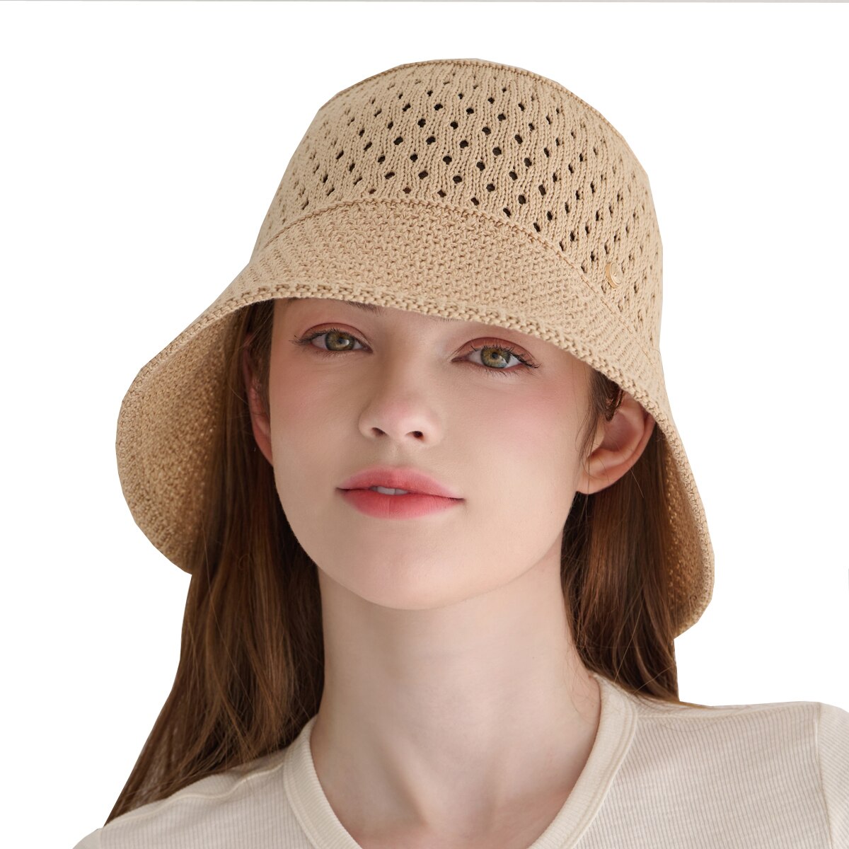 안드레아바나 여성 보닛햇 - 베이지