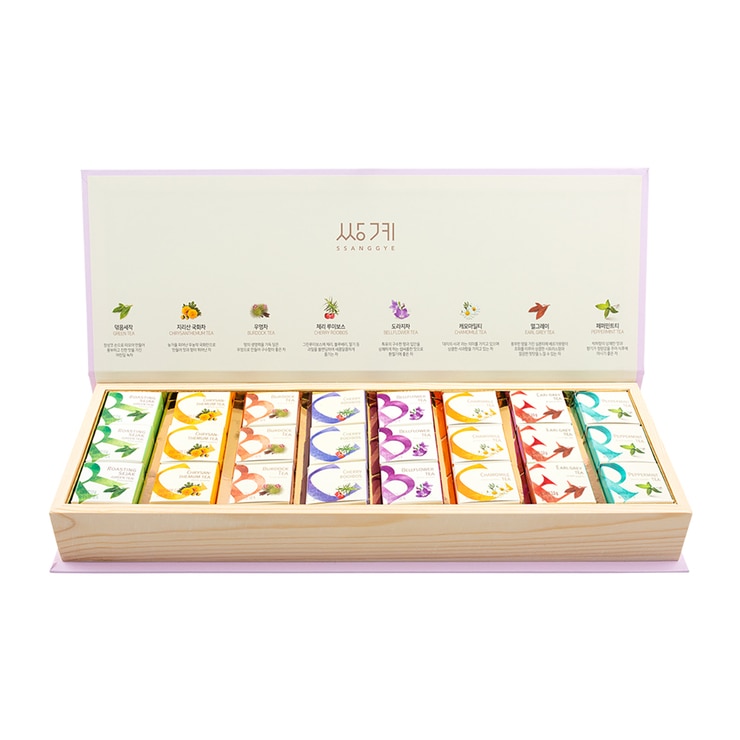 Ssanggye Tea Bag Wood Box Gift Set 618969