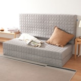 라이즈루첸 3단 접이식 매트리스 15cm - 슈퍼싱글, 애쉬그레이