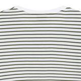 컬럼비아 여성 스트라이프 티셔츠 - 카키, S