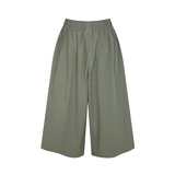 컬럼비아 여성 크롭 와이드 팬츠 - 라이트 카키, S