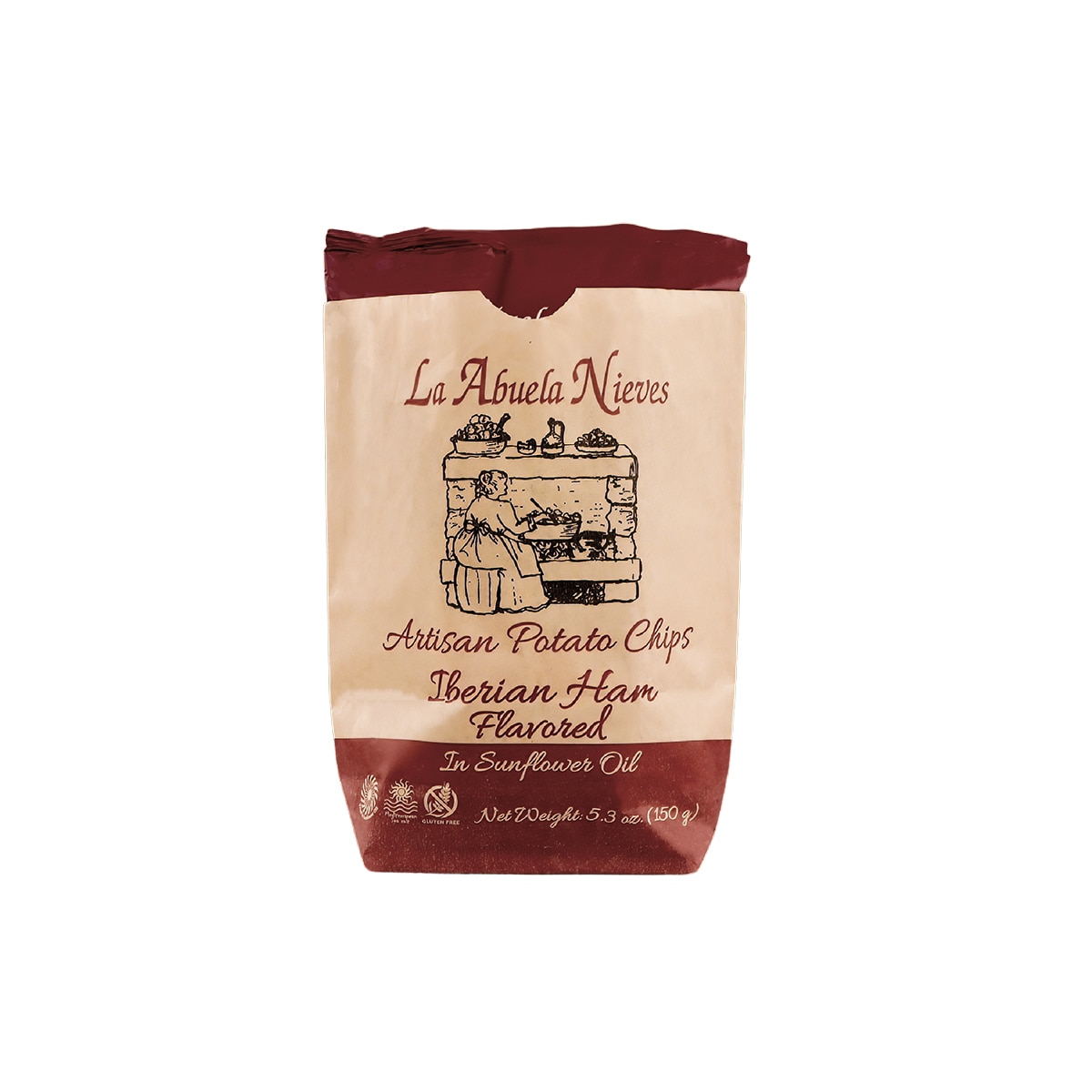 라 아부엘라 니에베스 하몽맛 감자칩 150g x 12