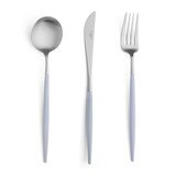 큐티폴 고아 실버디너 1 인 세트 3P - 라일락