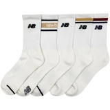 뉴발란스 성인 중목양말 5족