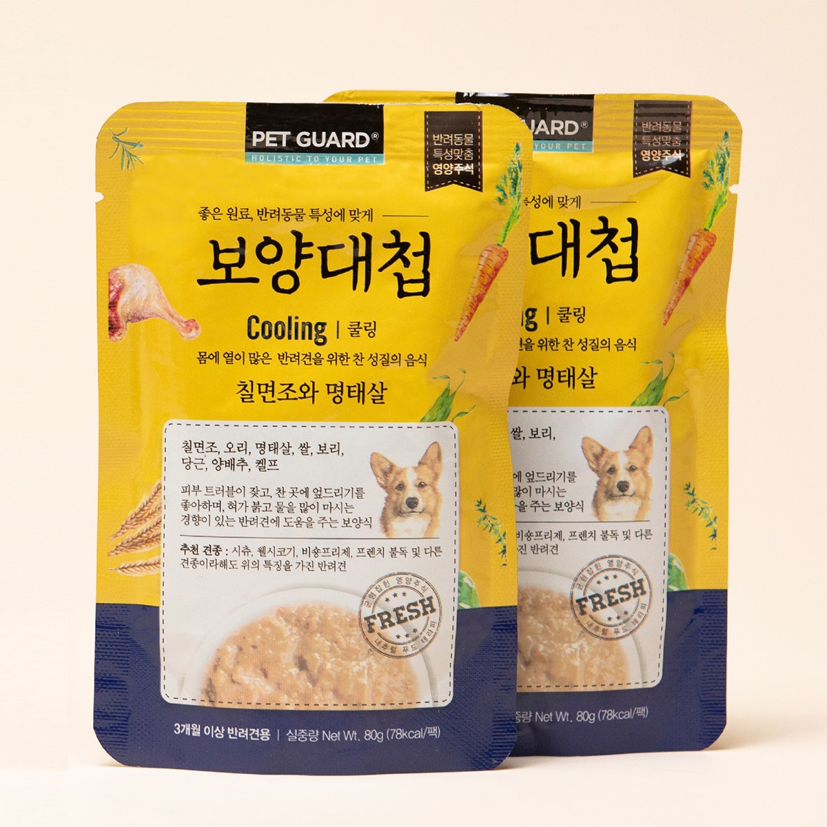 보양대첩 영양주식 80g x 30ea - 쿨링(칠면조와 명태살)