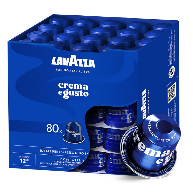 Lavazza 80 Coffee Capsules (Crema E Gusto) 687277
