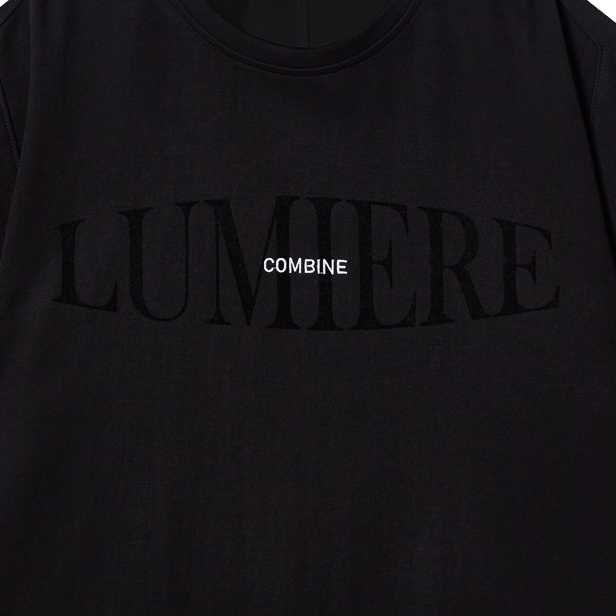 코데즈 컴바인 여성 루즈핏 티셔츠 - 블랙, M