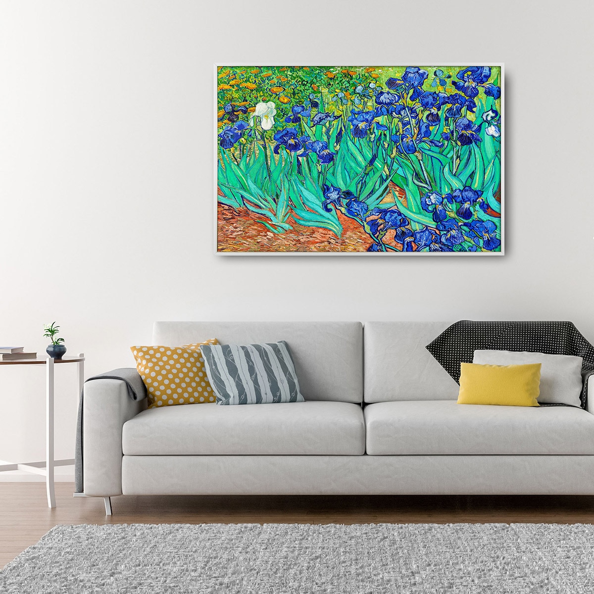 지클레 그림 액자 91x61cm - 고흐, 아이리스