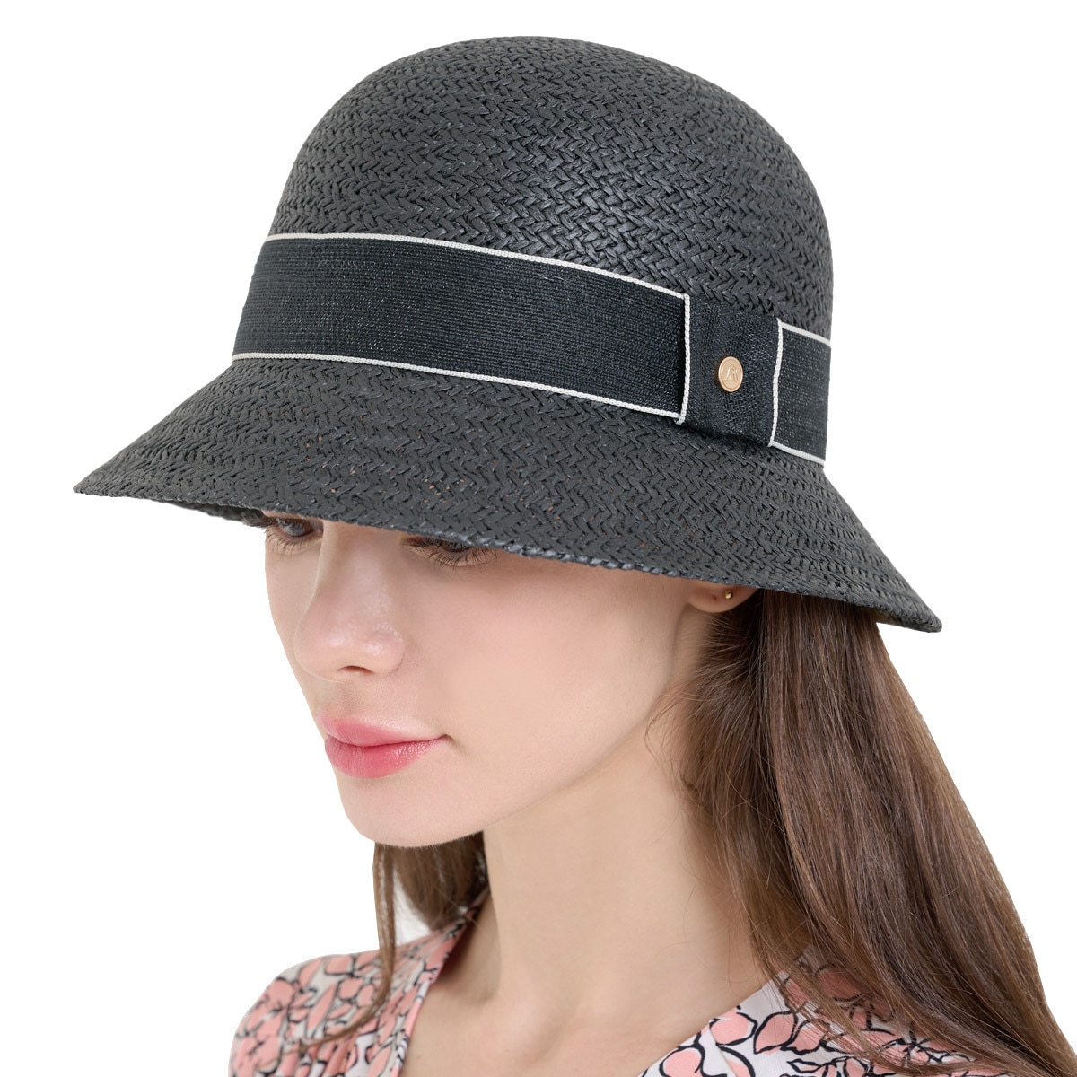 안드레아바나 여성 클로슈 햇 - 블랙 안드레아바나 여성 클로슈 햇 - 블랙