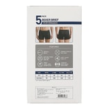 푸마 남성 미드 박서 브리프 5매 - 블랙/다크그레이/네이비/그레이/민트, 110(XXL)