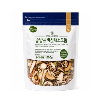 일품채 솥밥용 버섯채소모둠200g 일품채 솥밥용 버섯채소모둠200g