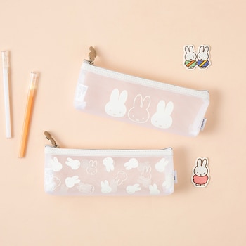 미피 메쉬 삼각 파우치 2개