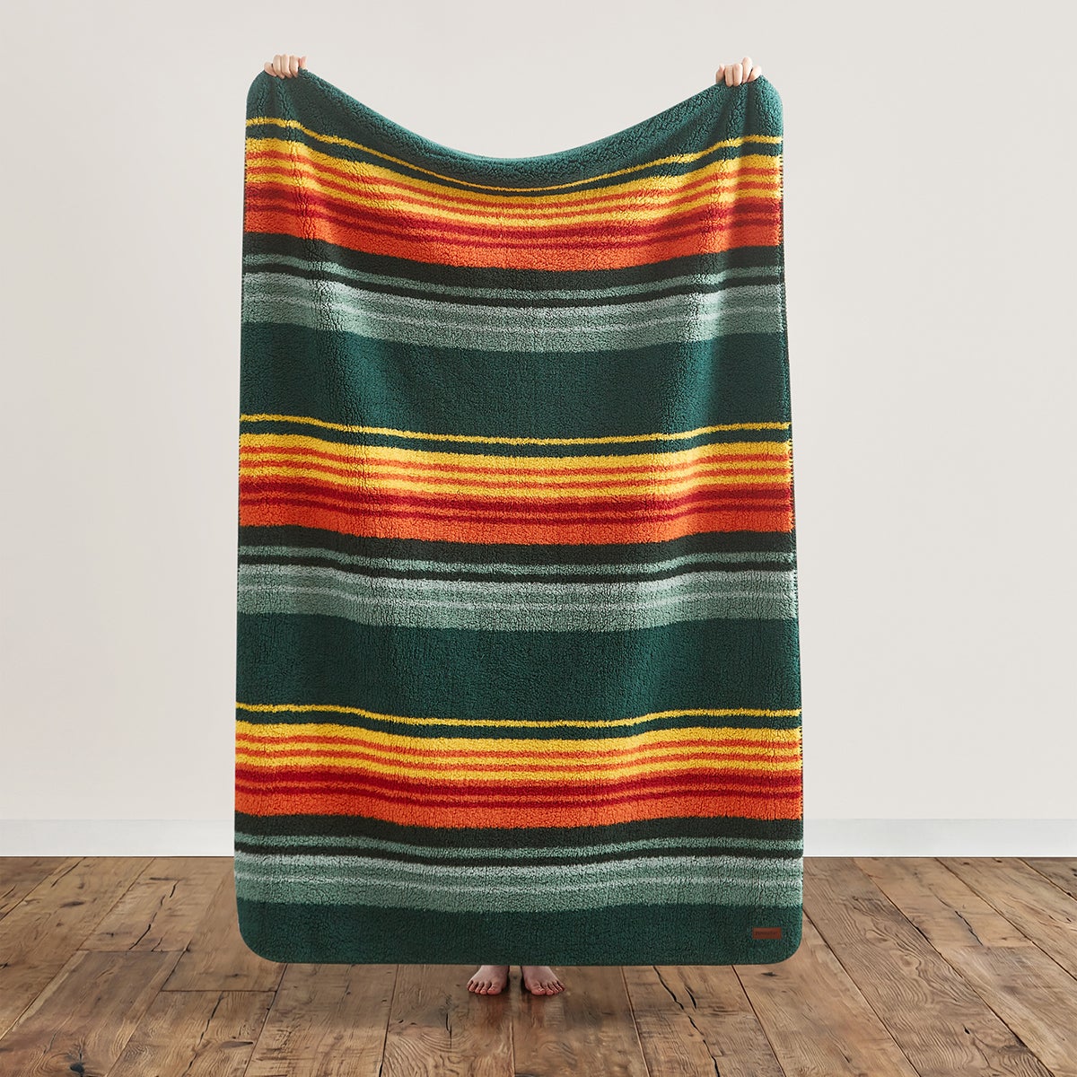 Pendleton 셔파 담요 127x177cm - 헤이즐크릭(그린)