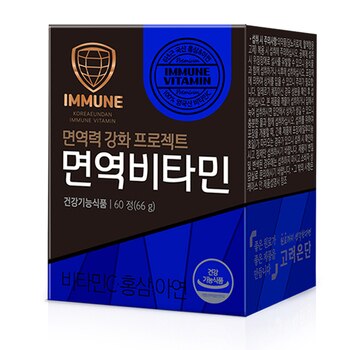 고려은단 면역비타민1,100mg x 60정x 2 고려은단 면역비타민1,100mg x 60정x 2