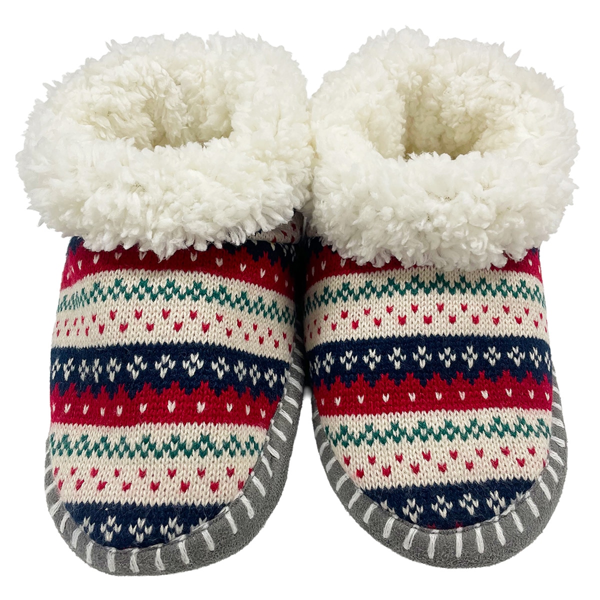 질바이질스튜어트 쉐르파 부티 덧신 2족 - B(노르딕/레드), M/L 질바이질스튜어트 쉐르파 부티 덧신 2족 - B(노르딕/레드), M/L