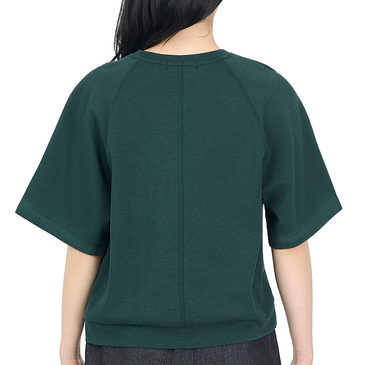 코데즈 컴바인 여성 루즈핏 티셔츠 - 다크 그린, L