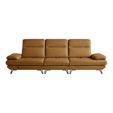 다우닝 모아나 스윙 전체 천연가죽 소파 4인