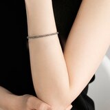 피노 은 팔찌