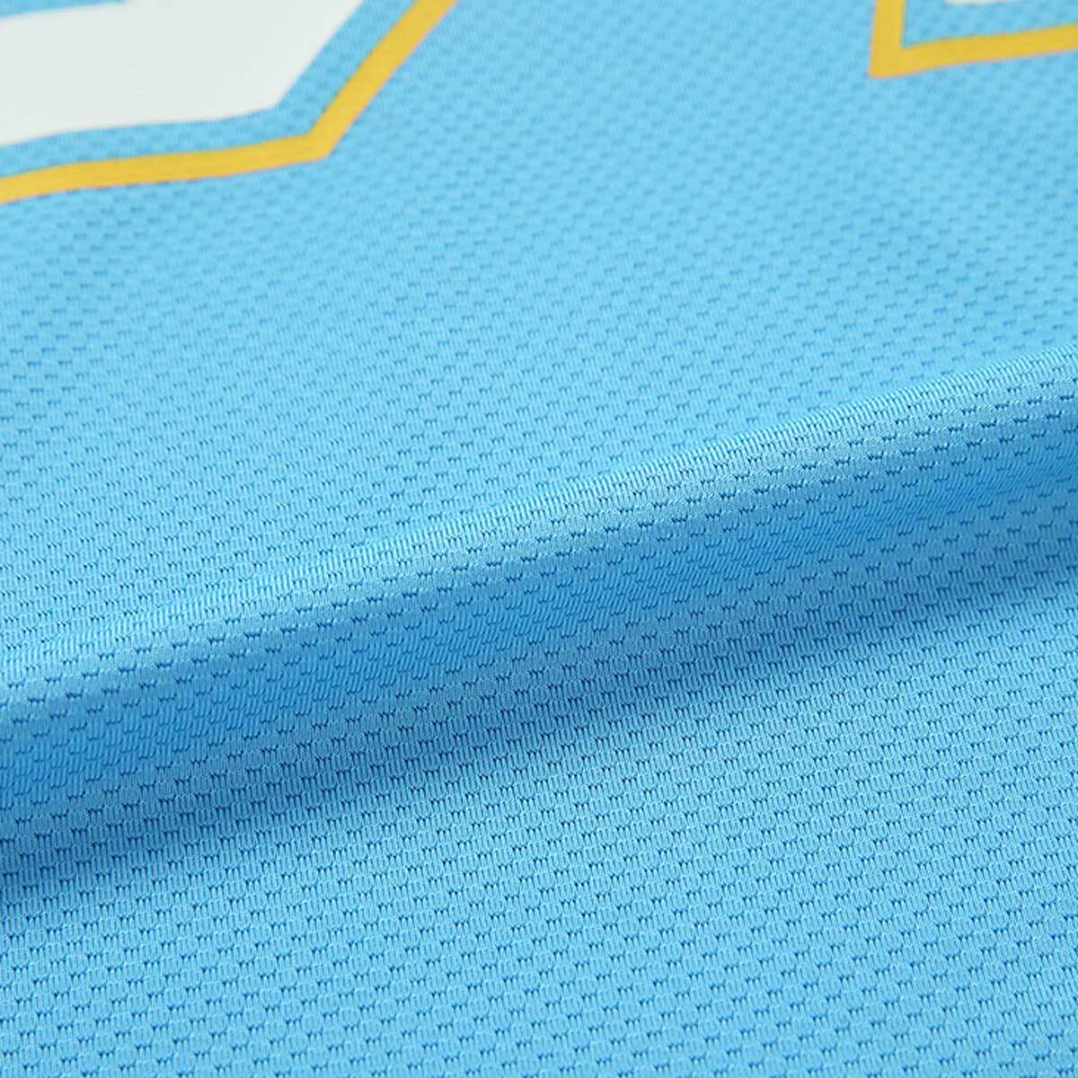 알로봇 키즈 반소매 매쉬 티셔츠 - 스카이블루