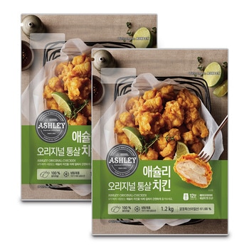 애슐리오리지널통살치킨 1.2kg x 2