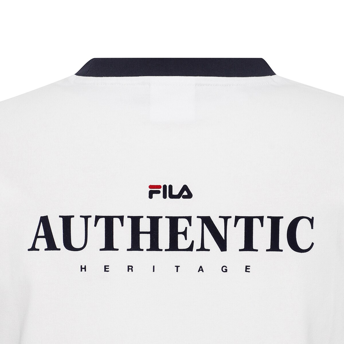 휠라 여성 링거 티셔츠 - 화이트, M