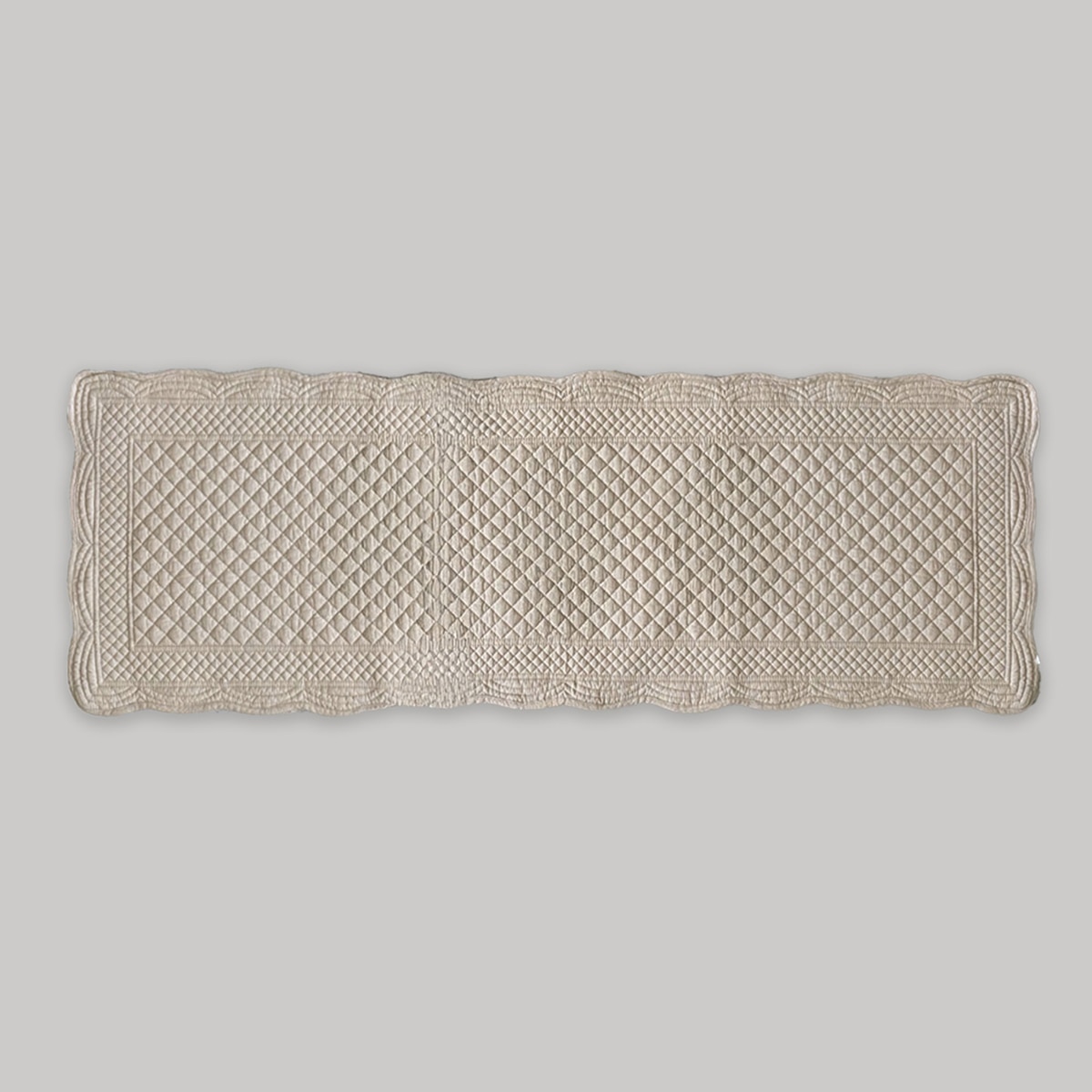 플로티나 선염 면 주방매트 2P 40x120cm - 베이지