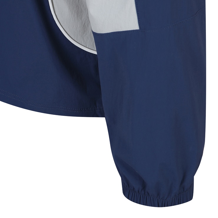 푸마 남성 긴소매 액티브 우븐 크루 - 블루