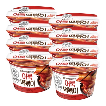 CJ 미정당 어묵떡볶이 346g x 8